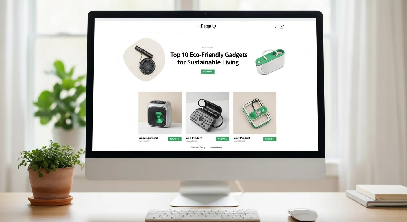 Website example showing proper use of Do affiliate links help SEO​ with clean layout safe practices