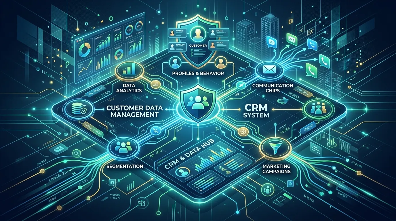Social media scheduling and email marketing automation tools managing campaigns across multiple digital platforms.